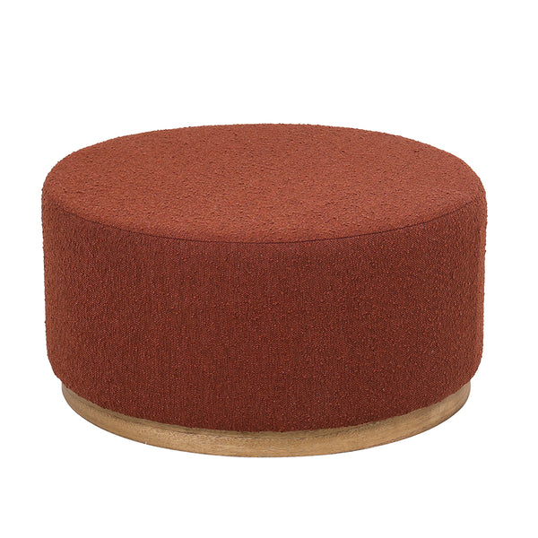 Senora Ottoman 80x80x41cm Rust