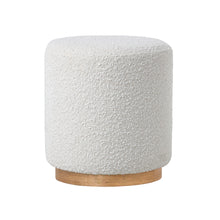 Load image into Gallery viewer, Senora Stool 41x41x44cm Ivory; ETA Early May
