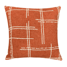 Load image into Gallery viewer, Seraphina Cushion 50x50x0.5cm Ochre; ETA Early October
