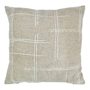 Seraphina Cushion 50x50x0.5cm Ivory; ETA Early October