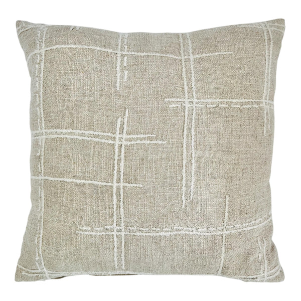 Seraphina Cushion 50x50x0.5cm Ivory; ETA Early October