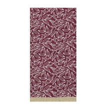 Load image into Gallery viewer, Serenity 2pk Tea Towel 50x70x2cm Burgundy
