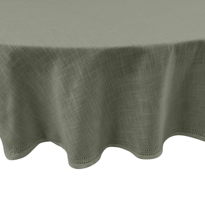 Simon Circular Tablecloth 180x180x0.2cm Green