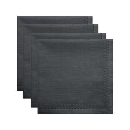 Simon Napkin set of 4 45x45x0.2cm Charcoal