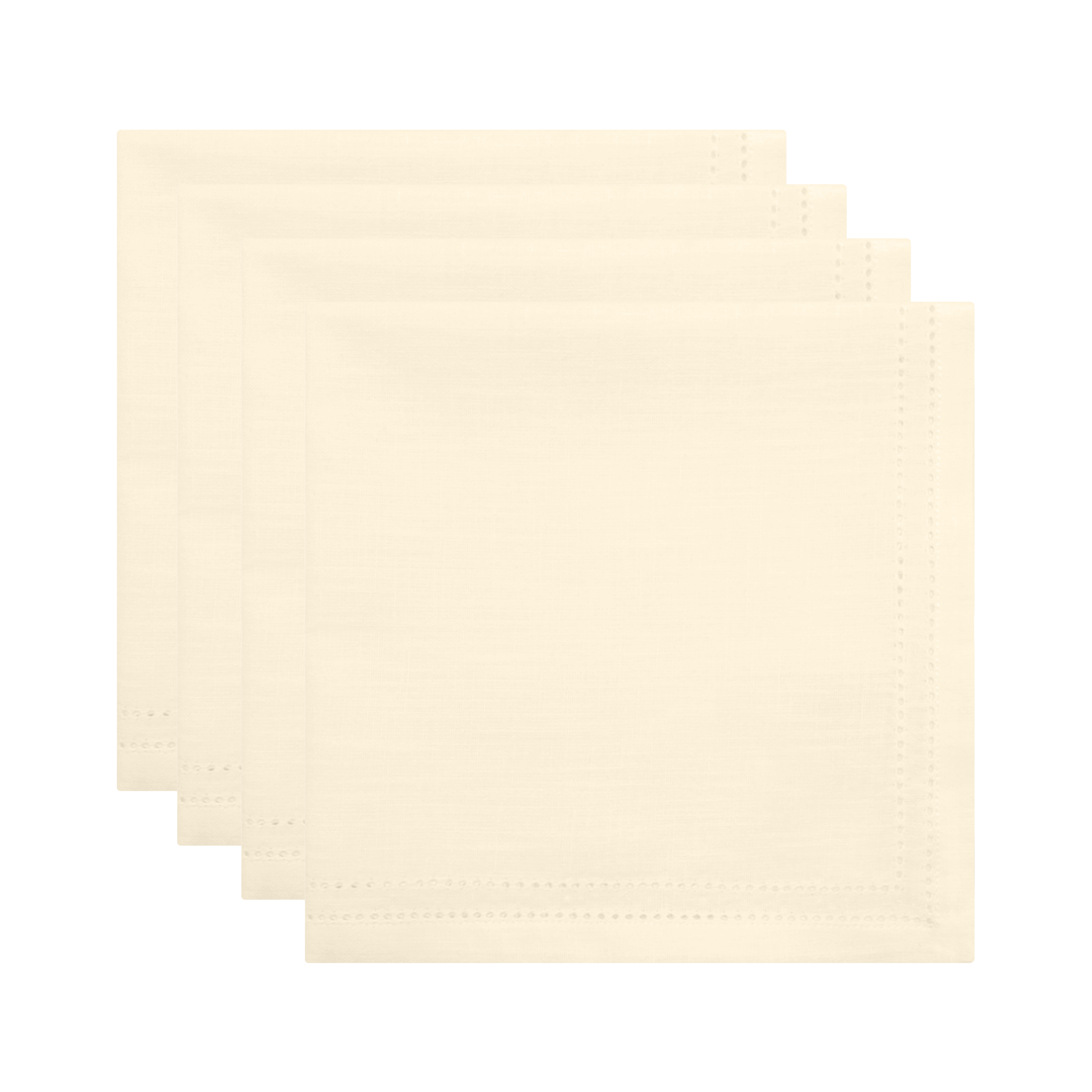 Simon Napkin set of 4 45x45x0.2cm Cream
