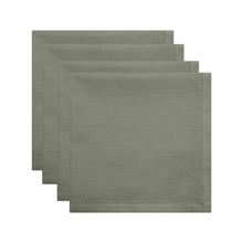Load image into Gallery viewer, Simon Napkin set of 4 45x45x0.2cm Green; ETA Early October
