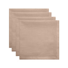 Load image into Gallery viewer, Simon Napkin set of 4 45x45x0.2cm Nude; ETA Early October
