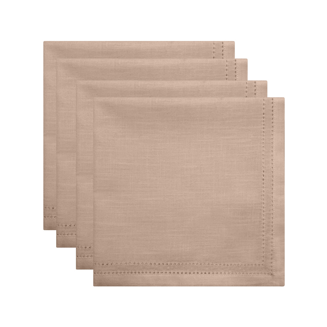 Simon Napkin set of 4 45x45x0.2cm Nude; ETA Early October