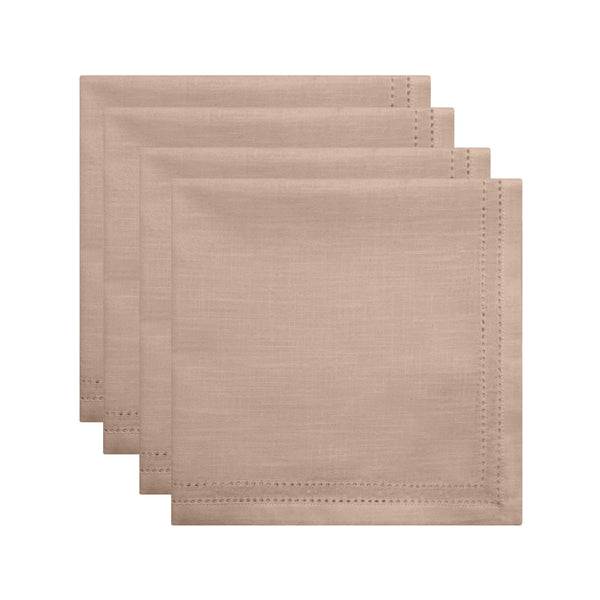 Simon Napkin set of 4 45x45x0.2cm Nude; ETA Early October