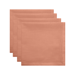 Simon Napkin set of 4 45x45x0.2cm Terracotta; ETA Early October