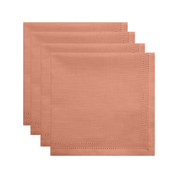 Simon Napkin set of 4 45x45x0.2cm Terracotta; ETA Early October