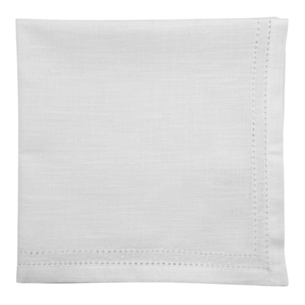 Simon Napkin set of 4 45x45x0.2cm White; ETA Early October