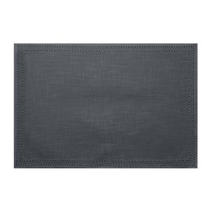 Simon Placemat Set of 4 33x48x0.2cm Charcoal; ETA Early October
