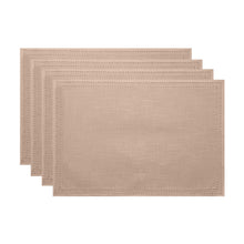 Load image into Gallery viewer, Simon Placemat Set of 4 33x48x0.2cm Nude; ETA Early October

