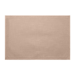 Simon Placemat Set of 4 33x48x0.2cm Nude; ETA Early October