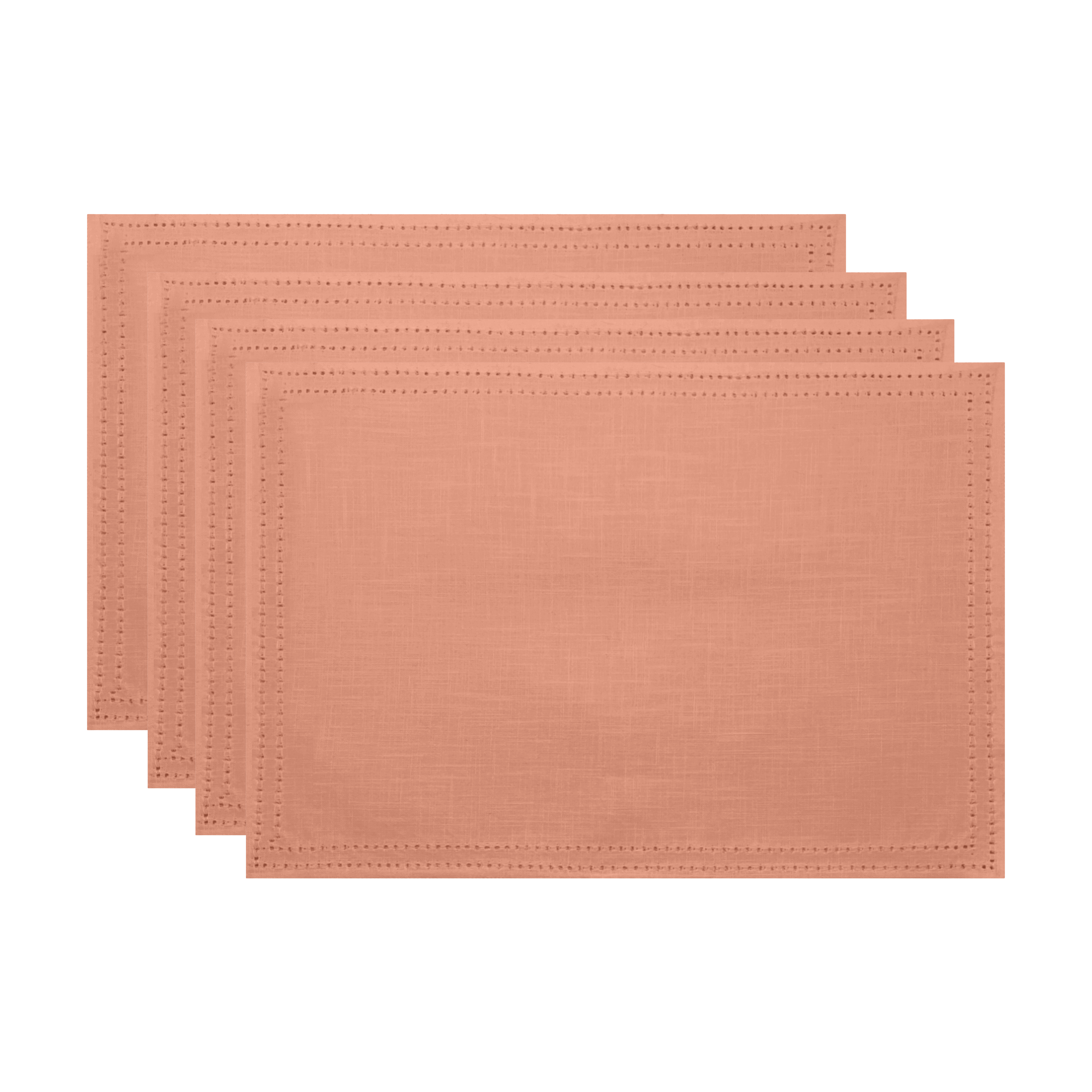 Simon Placemat Set of 4 33x48x0.2cm Terracotta