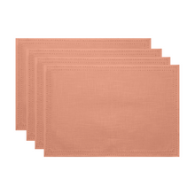 Load image into Gallery viewer, Simon Placemat Set of 4 33x48x0.2cm Terracotta; ETA Early October
