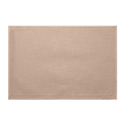 Simon Placemat Set of 4 33x48x0.2cm Nude
