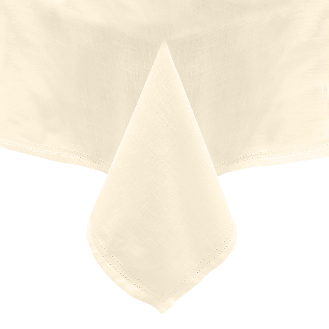 Simon Tablecloth 150x300x0.2cm Cream; ETA Early October