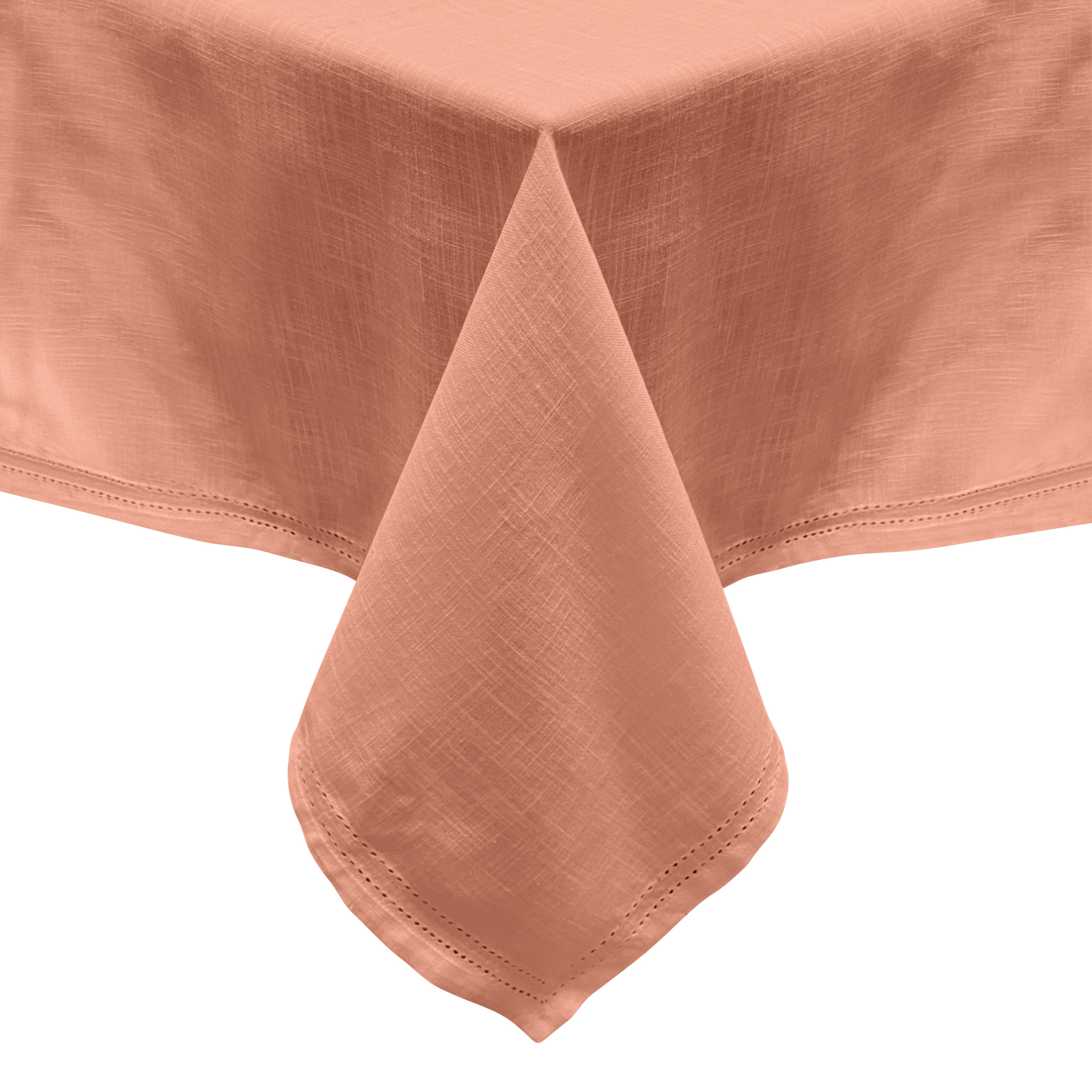 Simon Square Tablecloth 180x180x0.2cm Terracotta