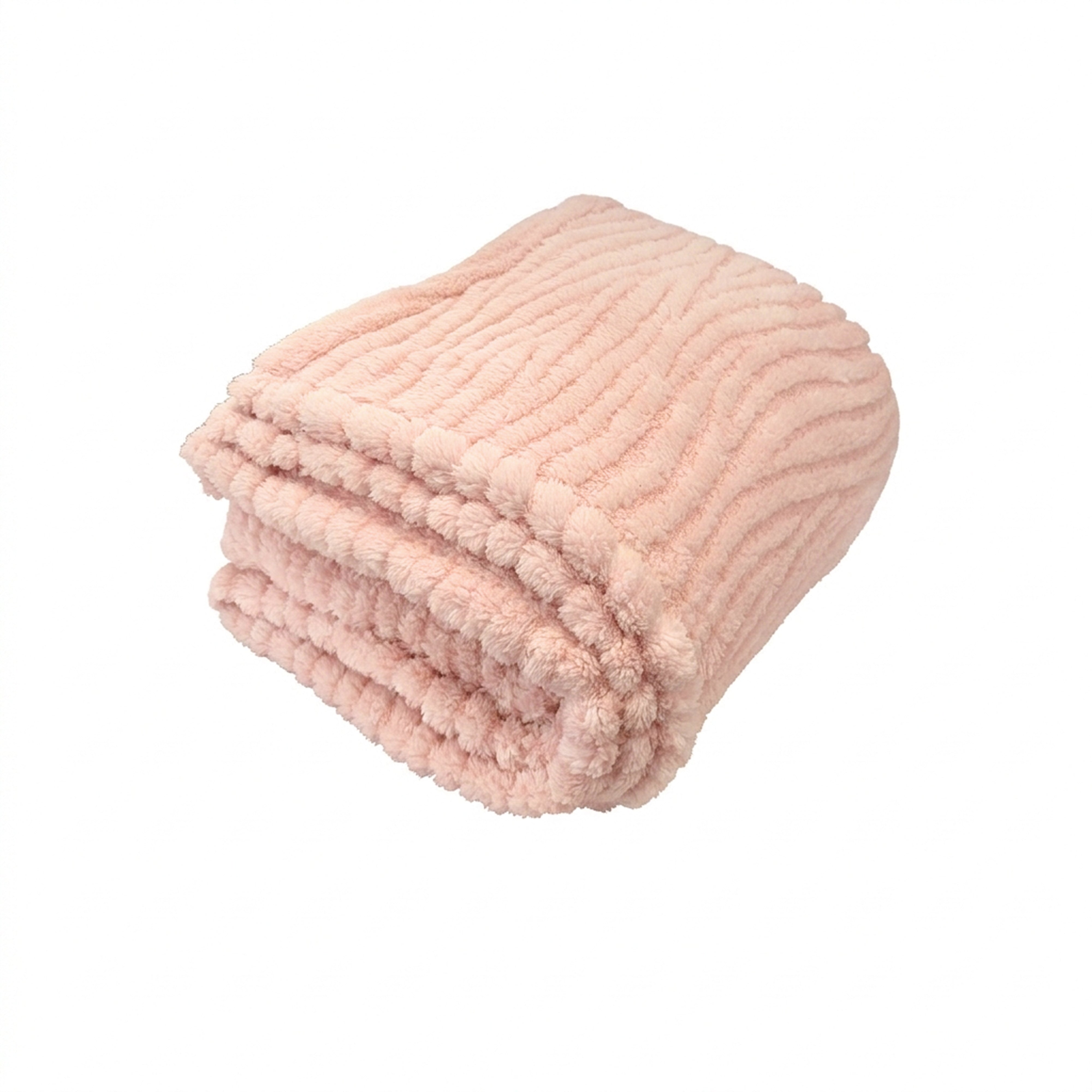 Fleur Darling Fluffy Blanket 130x180cm Soft Pink