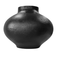 Load image into Gallery viewer, Spencer Wide Vase 32x25cm Black; ETA Mid April
