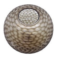 Load image into Gallery viewer, Victoria Round Glass Vase 34x29.5cm Smoke; ETA Mid April
