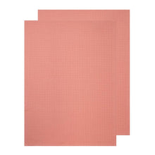 Load image into Gallery viewer, Waffle 2 Pack Tea Towels 50x70cm Clay Pink
