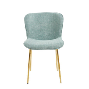 Wendy Dining Chair 51.5x55.5x82cm Light Aqua