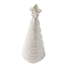 Load image into Gallery viewer, Winnie Christmas Tree Decoration White &amp; Natural
