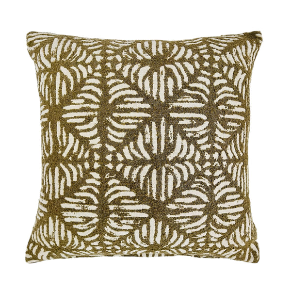 Zola Cushion 50x50x0.5cm Olive; ETA Early October