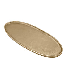 Load image into Gallery viewer, Apollo Oval Tray Large 47x20x1.5cm Gold; ETA Mid April
