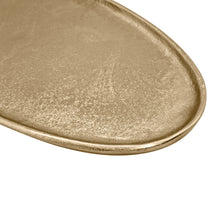 Load image into Gallery viewer, Apollo Oval Tray Large 47x20x1.5cm Gold; ETA Mid April
