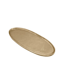 Load image into Gallery viewer, Apollo Oval Tray Small 37x19.5x1.5cm Gold; ETA Mid April
