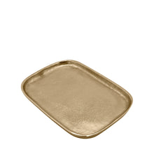 Load image into Gallery viewer, Apollo Rectangle Tray Small 26x19x1.5cm Gold; ETA Mid April
