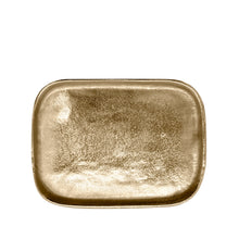 Load image into Gallery viewer, Apollo Rectangle Tray Small 26x19x1.5cm Gold; ETA Mid April
