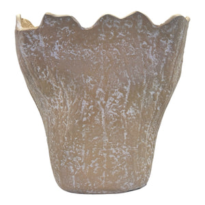Mara Vase 31x18x31cm Whitewash; ETA Mid Septemeber