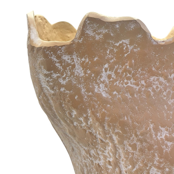 Mara Vase 31x18x31cm Whitewash; ETA Mid Septemeber