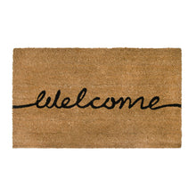 Load image into Gallery viewer, PVC Backed Coir Printed Mat 45x75cm Welcome
