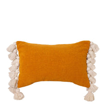 Load image into Gallery viewer, Janey Chenille Cushion 35x55cm Mustard
