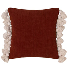Load image into Gallery viewer, Janey Chenille Cushion 50x50cm Brick
