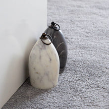 Load image into Gallery viewer, Nessa Door Stop 14x9cm White Marble
