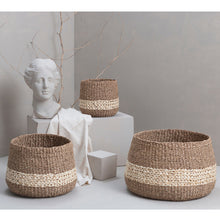 Load image into Gallery viewer, Kenya Set of 3 Baskets Natural
