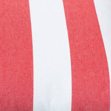 Load image into Gallery viewer, Outdoor Stripe Cushion 50x50cm Red
