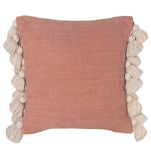Load image into Gallery viewer, Janey Chenille Cushion 50x50cm Clay Pink
