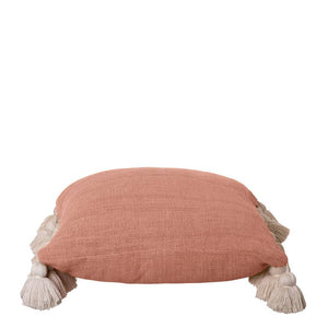 Janey Chenille Cushion 50x50cm Clay Pink