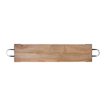 Load image into Gallery viewer, Oliver Long Tray With Handles 110x20x5cm Natural
