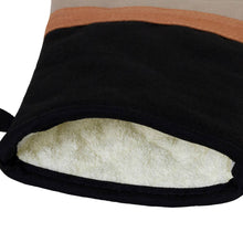 Load image into Gallery viewer, Selby Oven Mitt 34x15cm Sandstone &amp; Black
