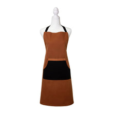 Load image into Gallery viewer, Selby Apron 83x68cm Ginger &amp; Black
