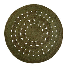 Load image into Gallery viewer, Charlie Rug 120cm Round Olive
